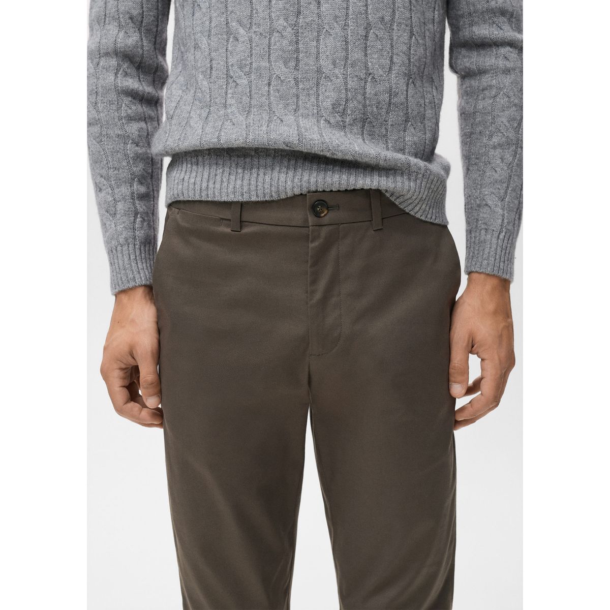 MANGO - Pantalón Dublino Chino Slim Fit Man