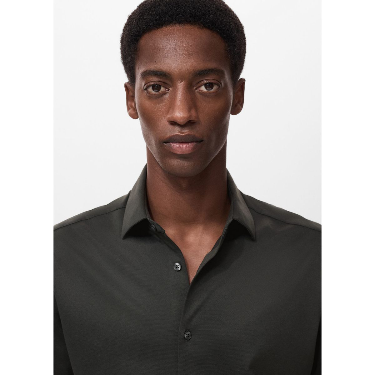 MANGO - Camisa Comfort Stretch Non Iron Man