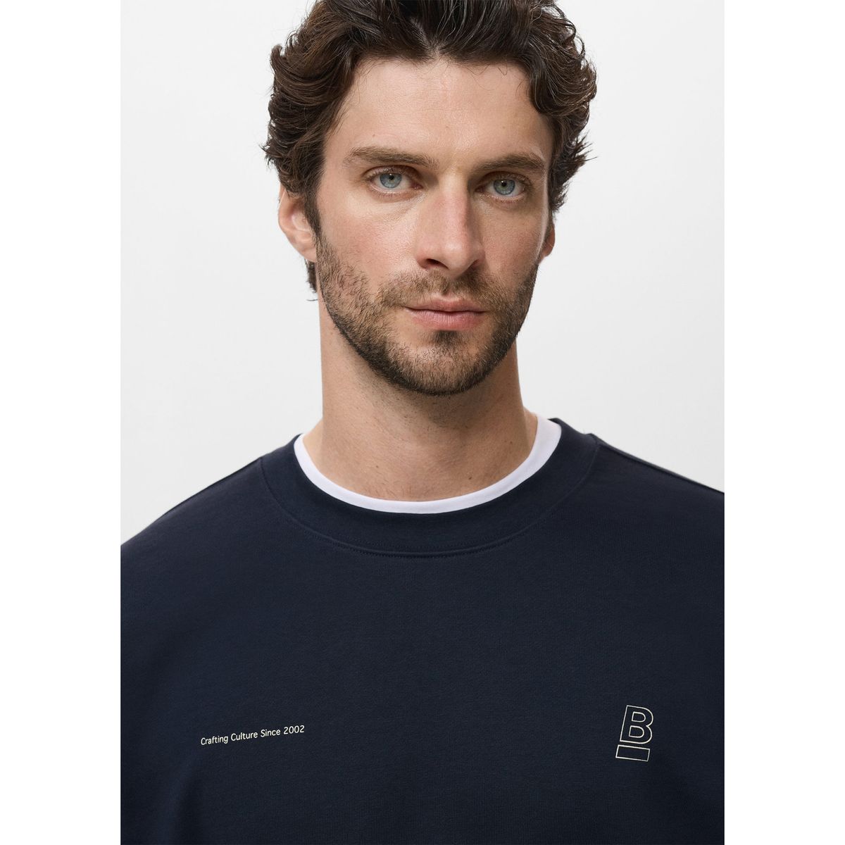 MANGO - Polera 100% Algodón Casual Mango