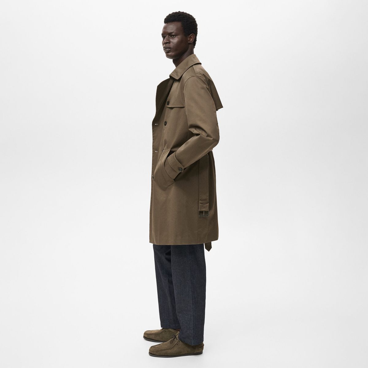 MANGO - Casaca Trench Casual Mango Man