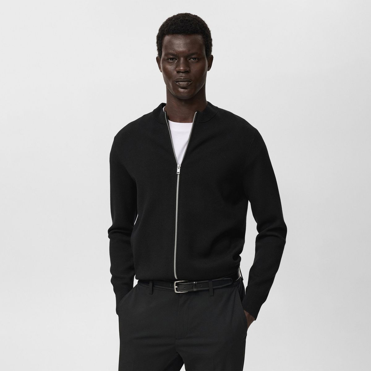 MANGO - Casaca Casual Hombre Man