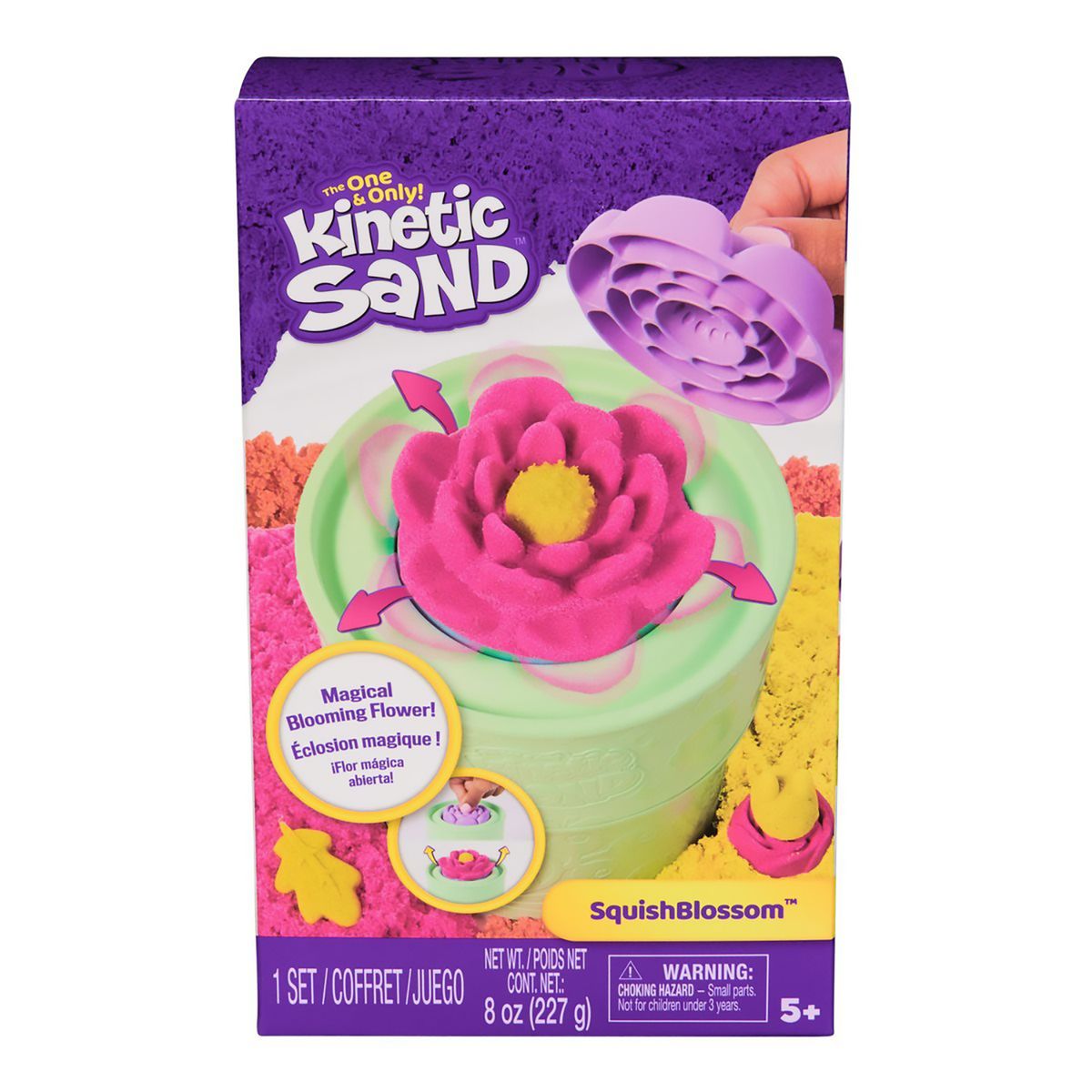 KINETIC SAND - Pack Creación Flores Arena Mágica Kinetic Sand
