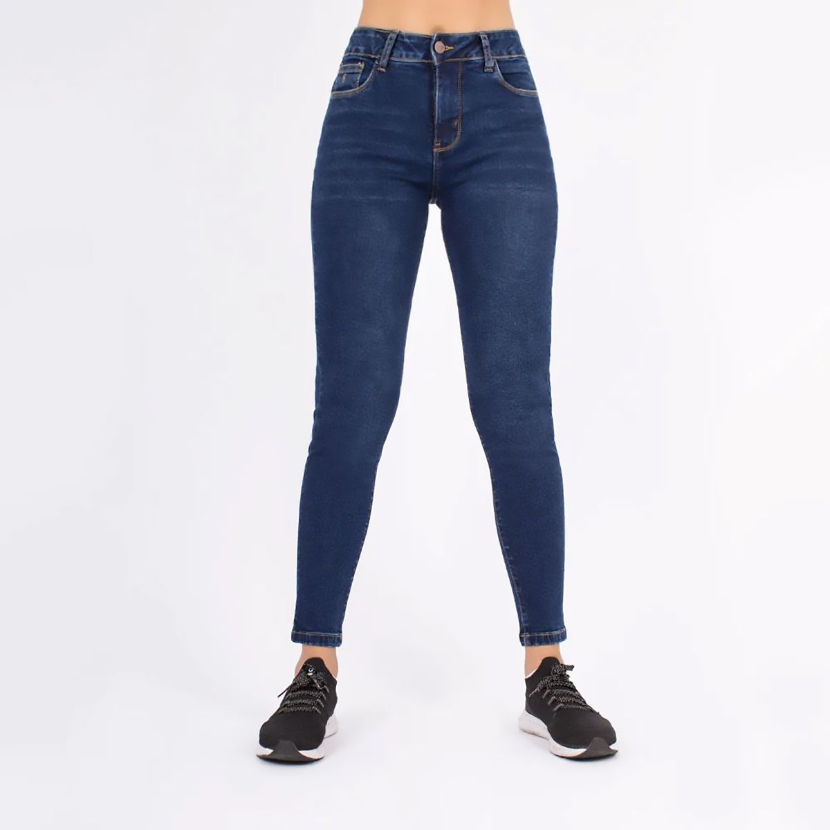 KAYRA POBLET - Jean Skinny Tiro Alto Mujer Kayra Poblet