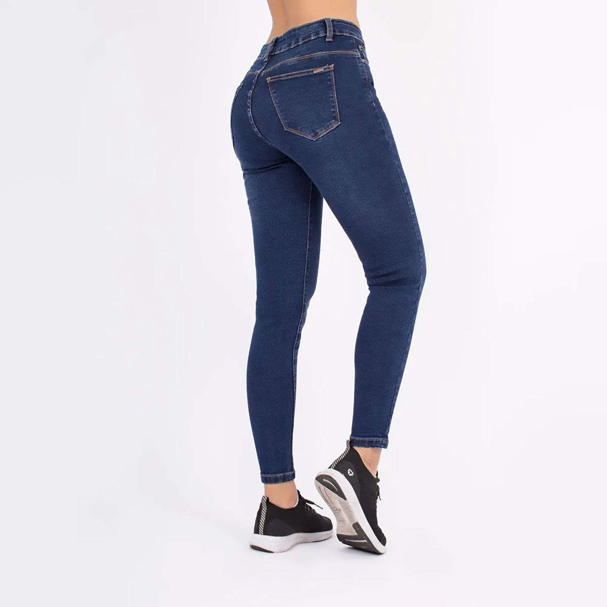 KAYRA POBLET - Jean Skinny Tiro Alto Mujer Kayra Poblet