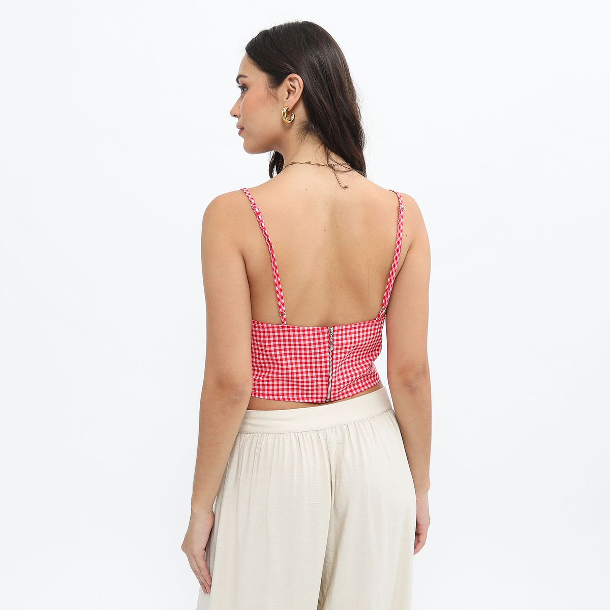 SYBILLA - Blusa Sin Mangas Mujer Sybilla