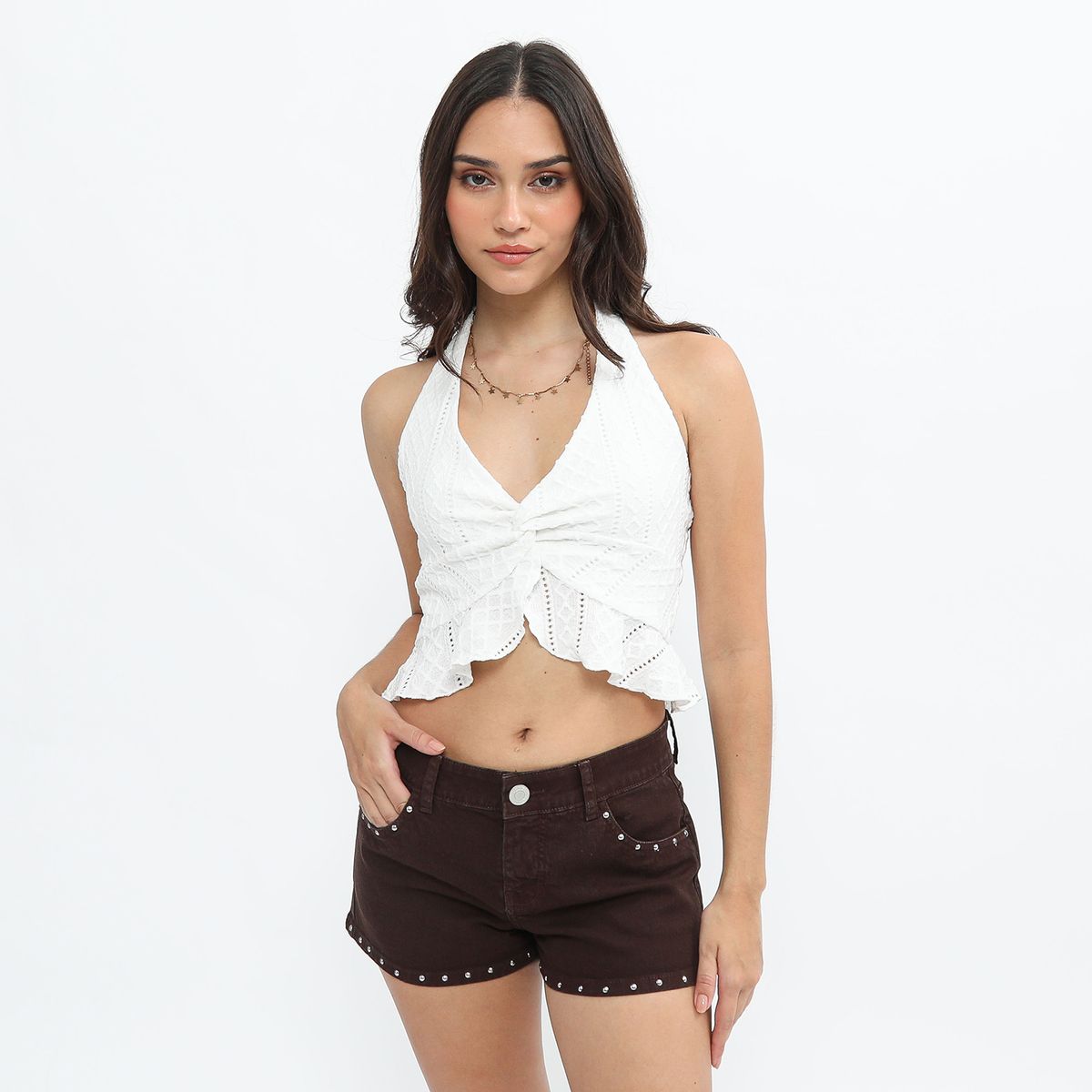 SYBILLA - Top Halter Mujer Sybilla