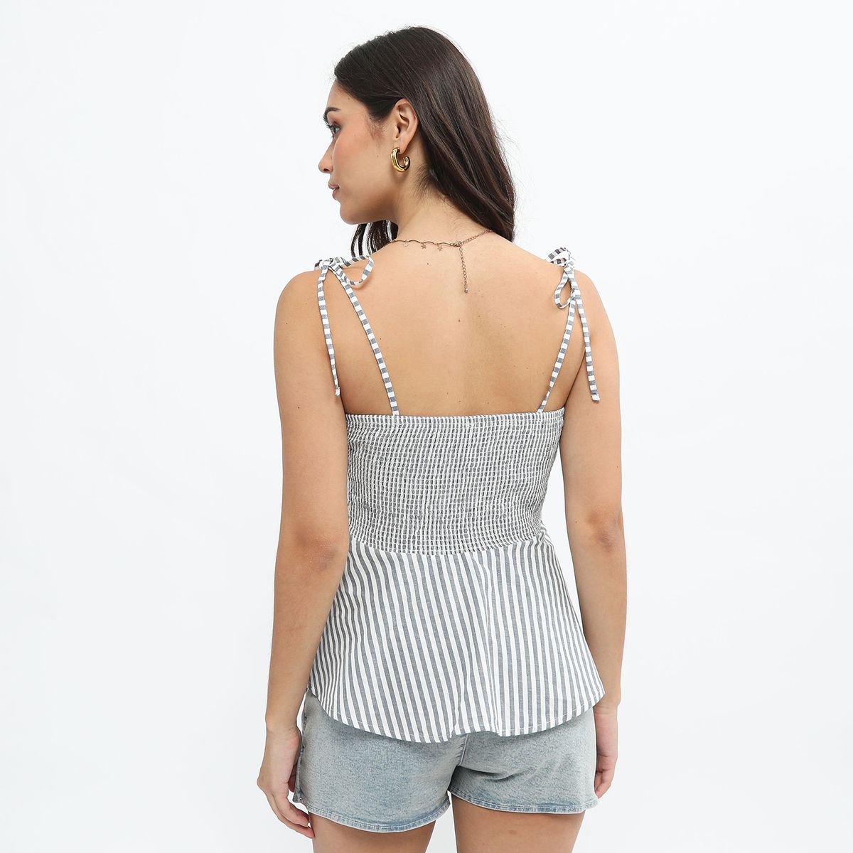 SYBILLA - Top Peplum Mujer Sybilla