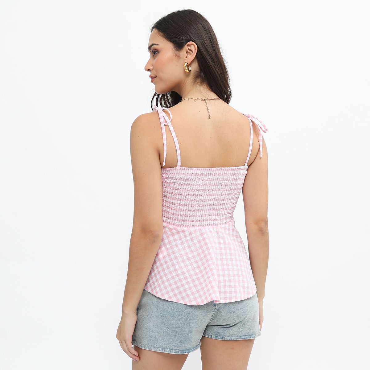 SYBILLA - Top Peplum Mujer Sybilla