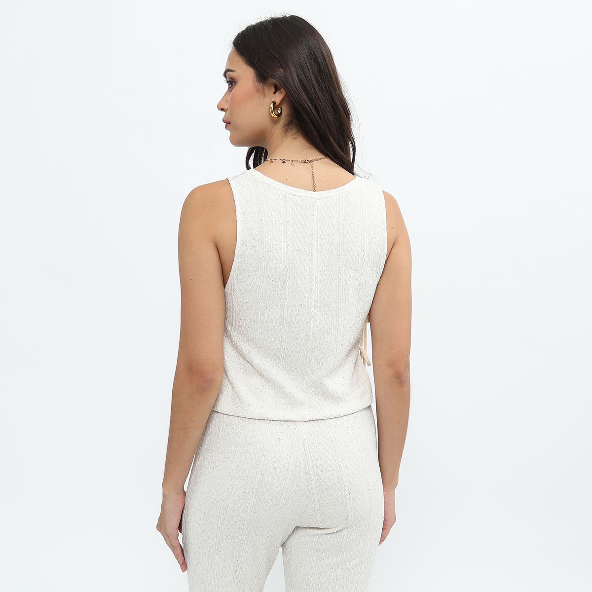 SYBILLA - Polo Sin Mangas Mujer Sybilla