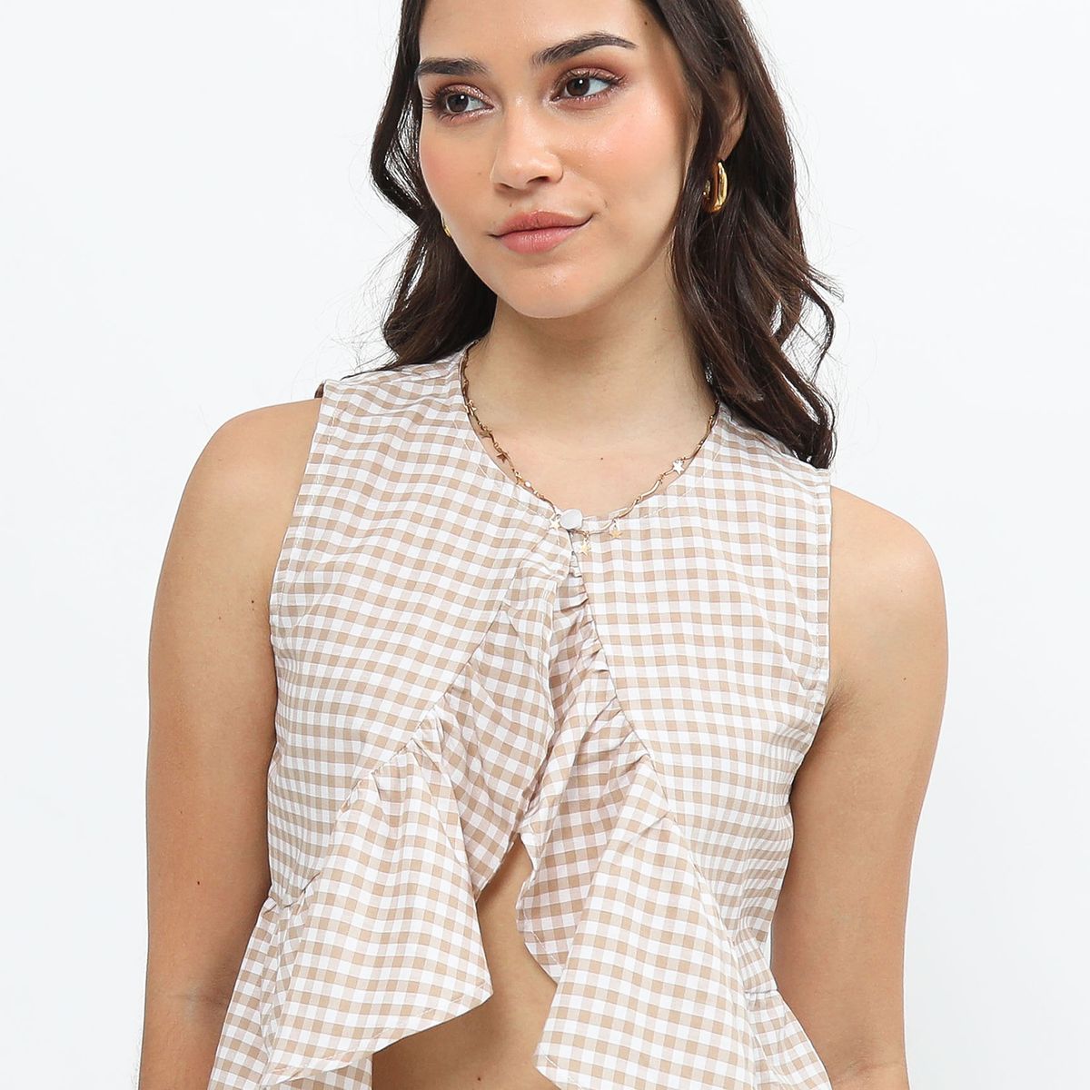 SYBILLA - Blusa Sin Mangas Mujer Sybilla