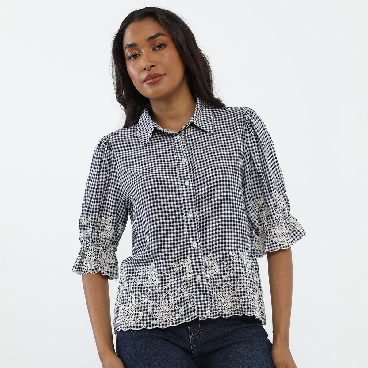 UNIVERSITY CLUB - Blusa Manga 3/4 Mujer University Club