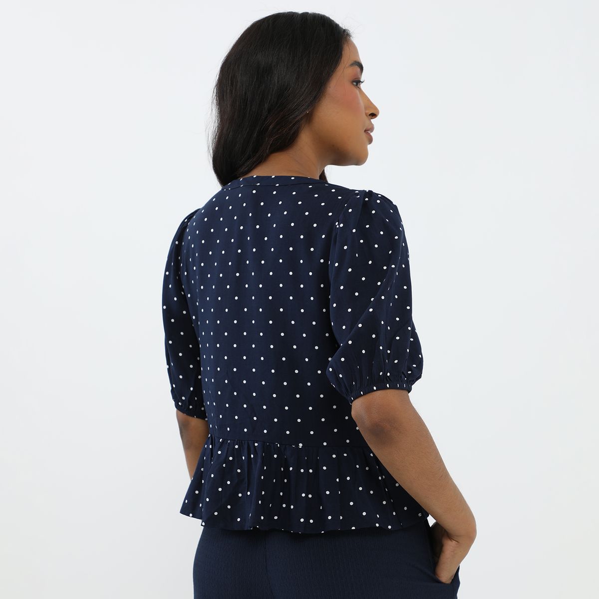 ELLE - Blusa Manga 3/4 Mujer Elle