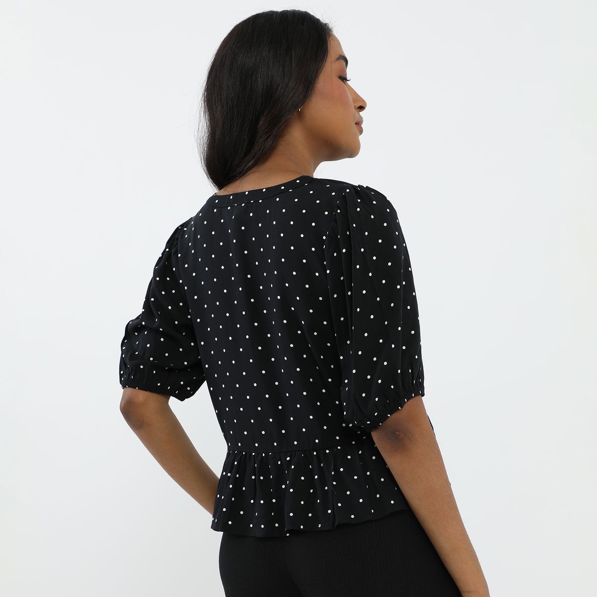 ELLE - Blusa Manga 3/4 Mujer Elle