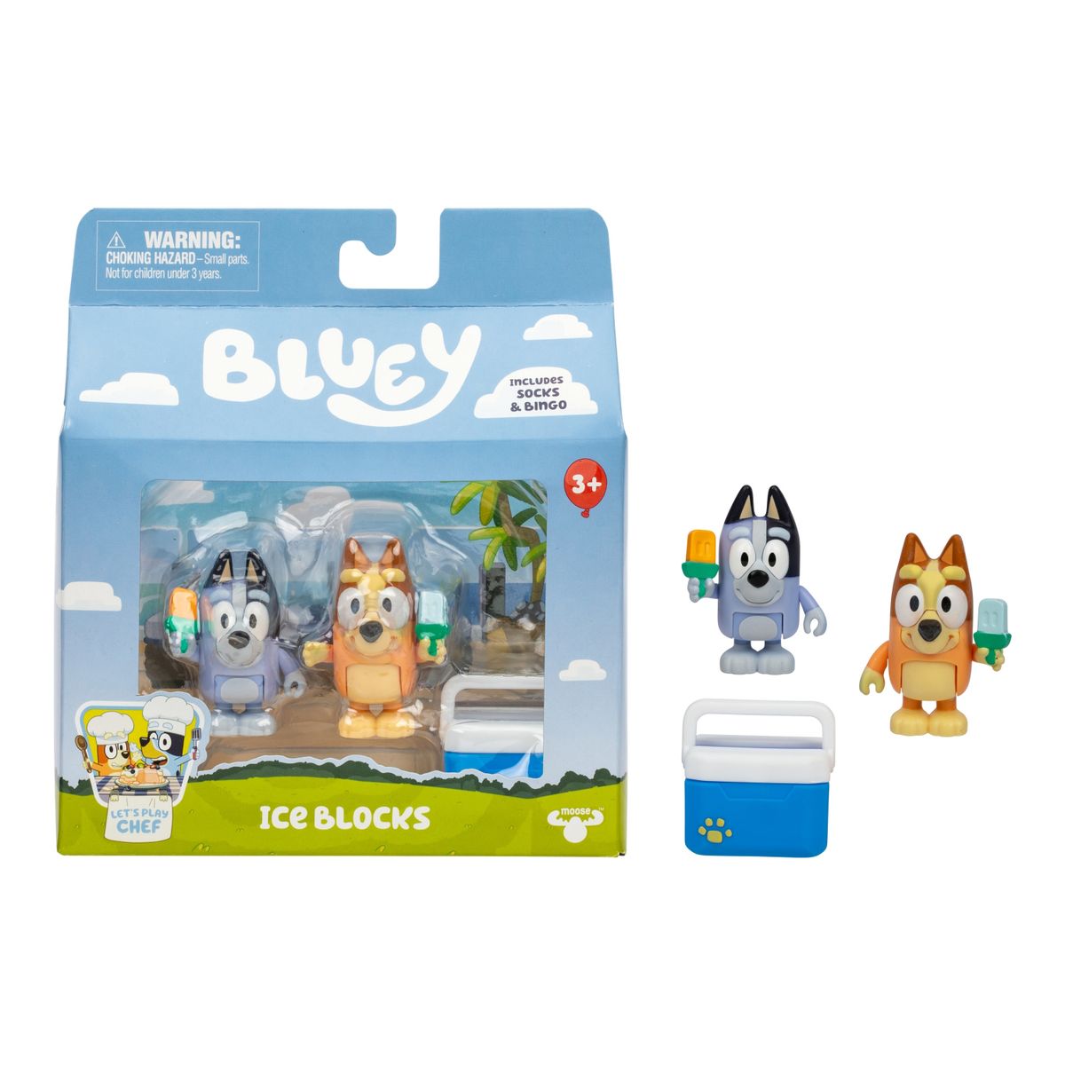BLUEY - Pack X2 Figuras Bluey