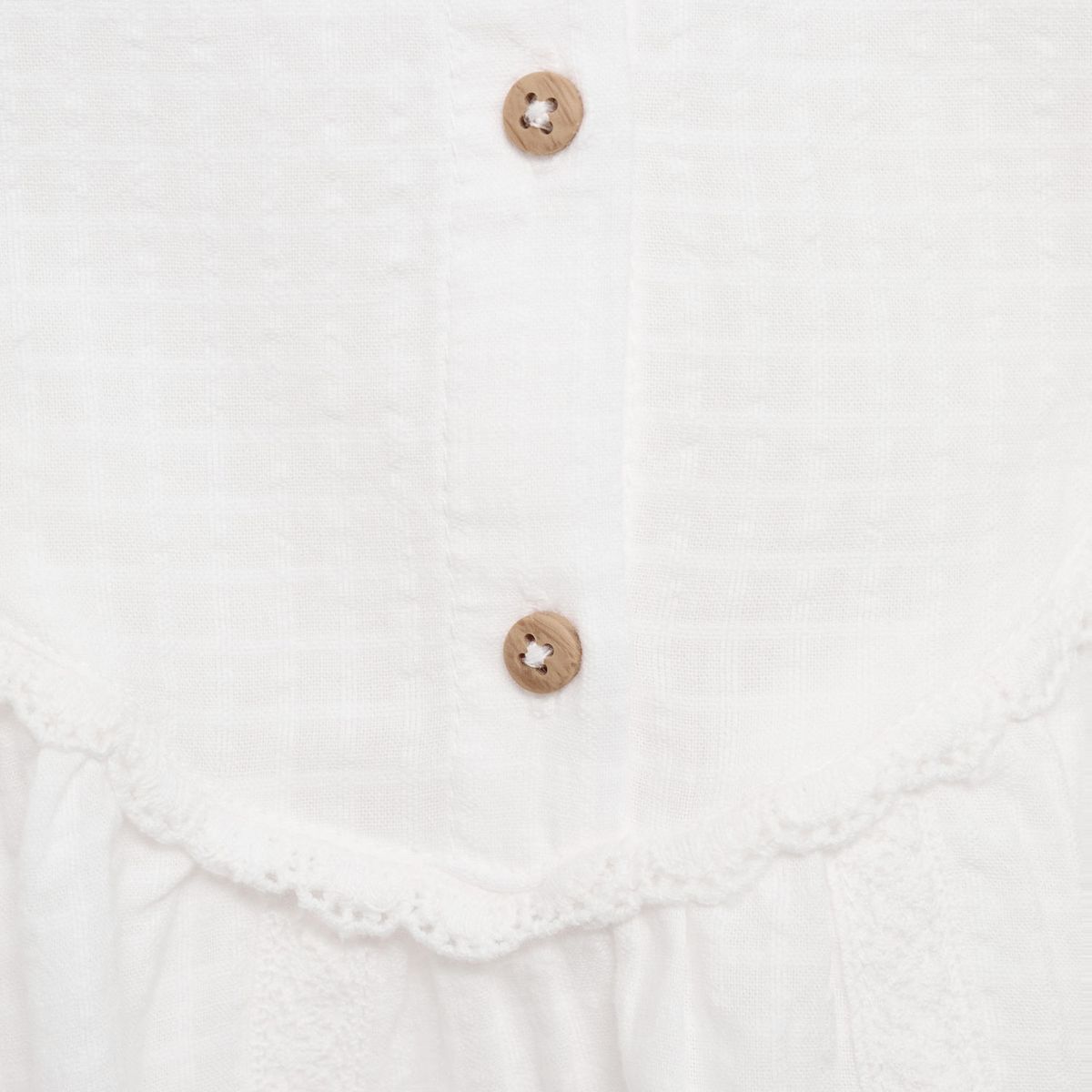 MANGO KIDS - Blusa Niña Manga Larga Algodón Mango Kids