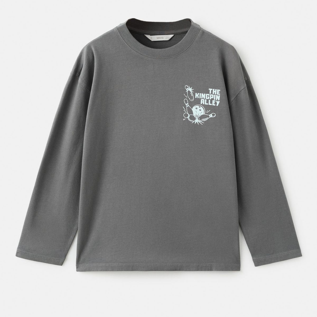 MANGO KIDS - Polo Niño Manga Larga Algodón Mango Kids