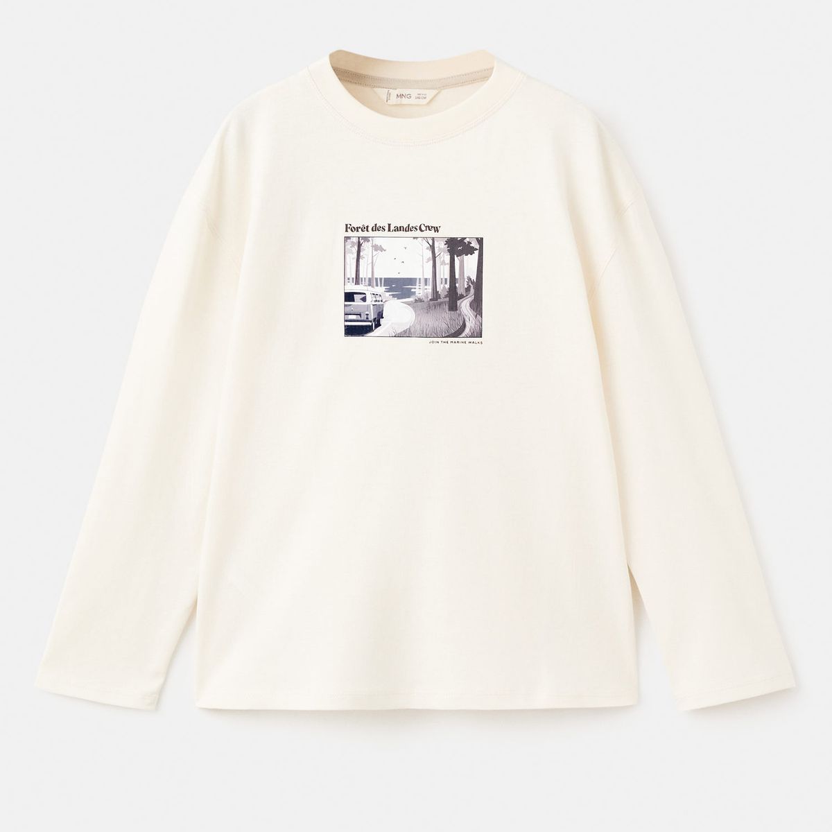 MANGO KIDS - Polo Niño Manga Larga Algodón Mango Kids