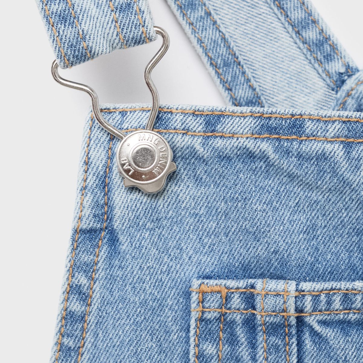 MANGO KIDS - Overol Niña Algodón Mango Kids