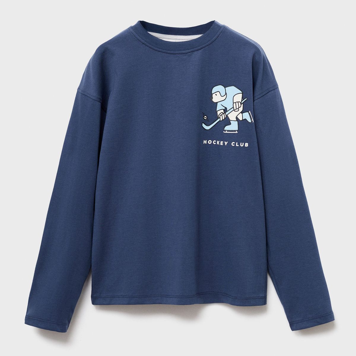 MANGO KIDS - Polo Niño Manga Larga Algodón Mango Kids