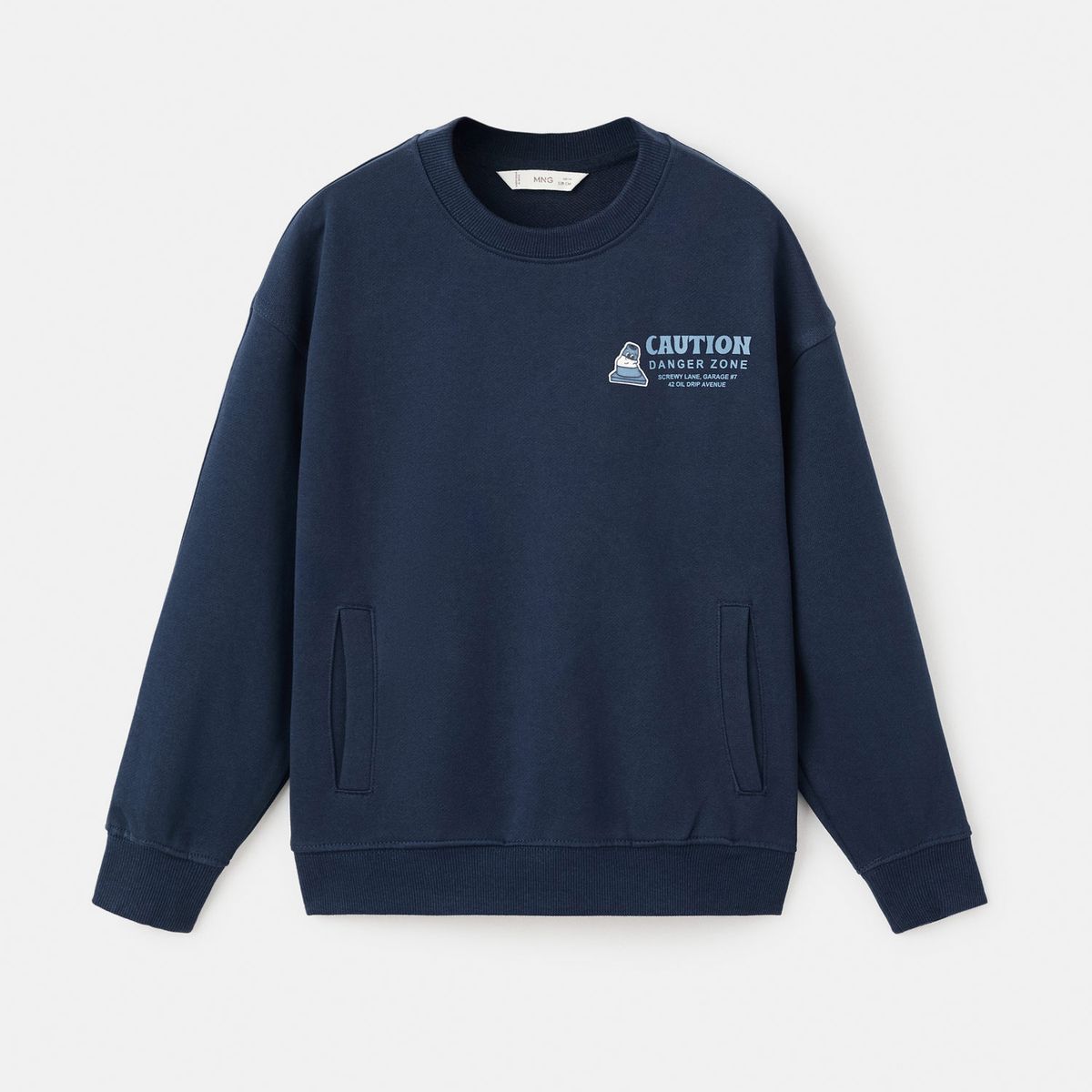 MANGO KIDS - Polera Niño Algodón Mango Kids