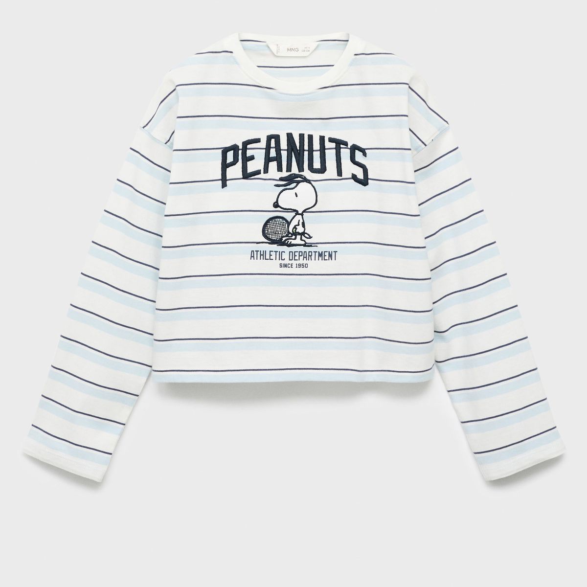 MANGO KIDS - Polo Niña Manga Larga Algodón Snoopy Mango Kids