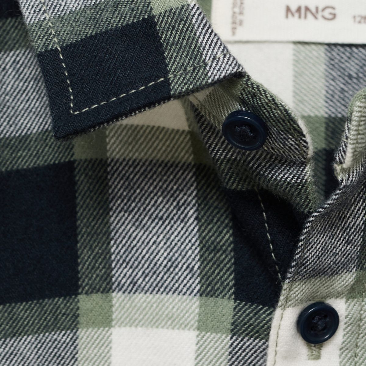 MANGO KIDS - Camisa Niño Algodón Mango Kids