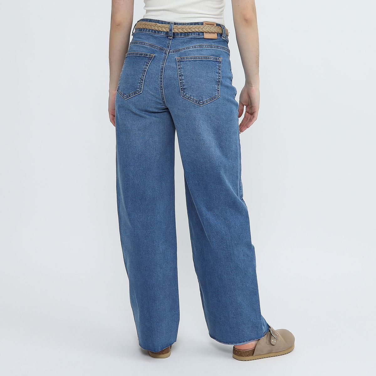 DOO AUSTRALIA - Jean Straight Tiro Medio Mujer Doo Australia