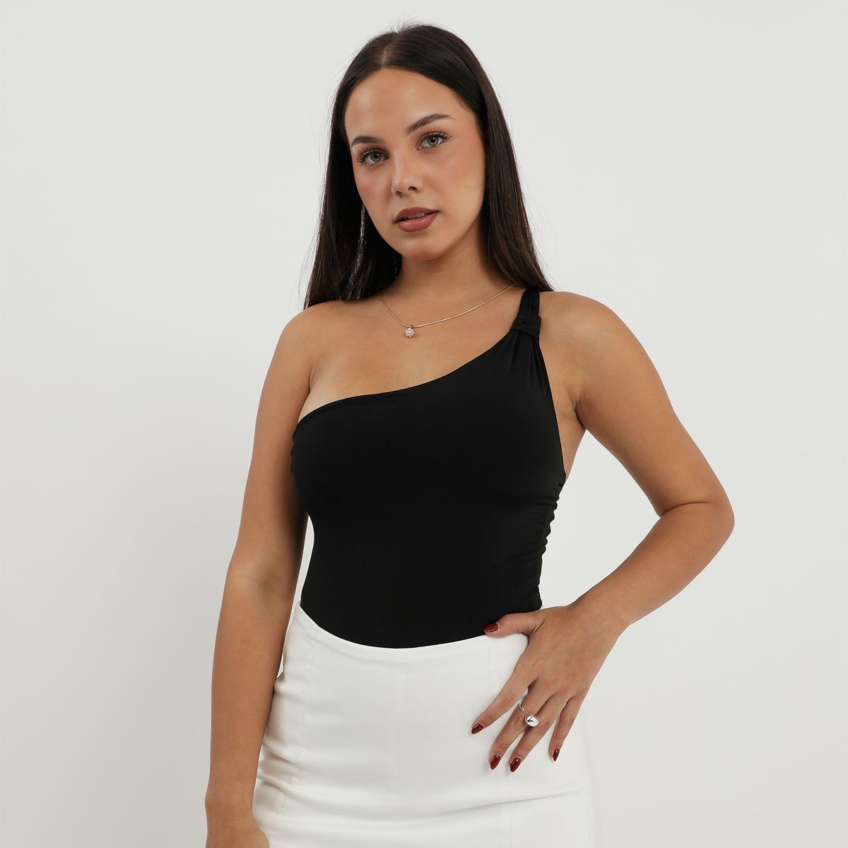 DENIMLAB - Body Asimétrico Mujer Denimlab