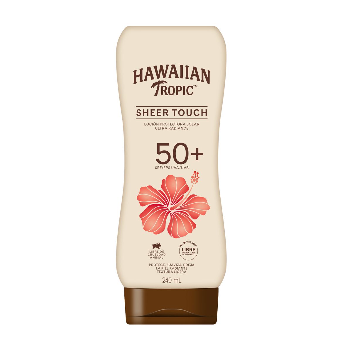 HAWAIIAN TROPIC - Protector Solar Sheer Touch Spf50 + 240 Ml