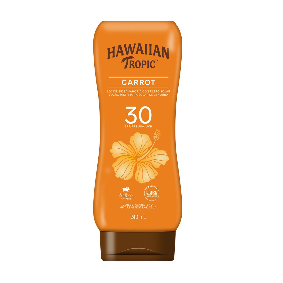 HAWAIIAN TROPIC - Protector Solar Carrot Spf30 + 240 Ml