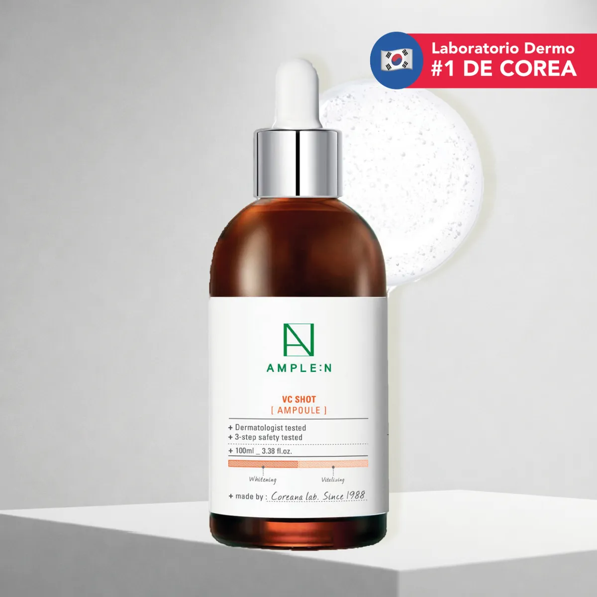 AMPLEN - Suero Antimanchas e Iluminador con Vitamina C 