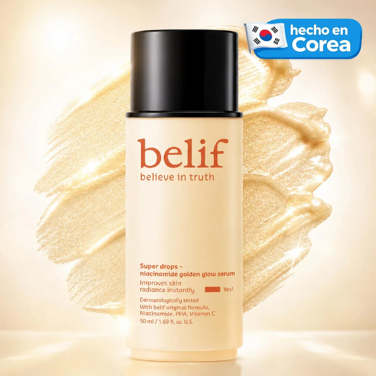 BELIF - Suero Iluminador Glow con Vitamina C y Niacinamida