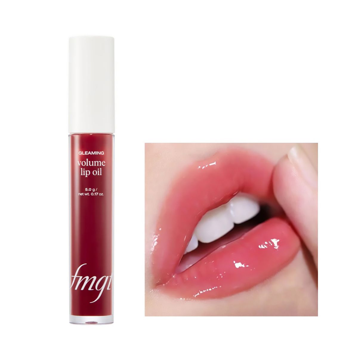 FMGT - Aceite Labial Voluminizador con Acabado Glaseado y Nutritivo 08 Deep Cherry