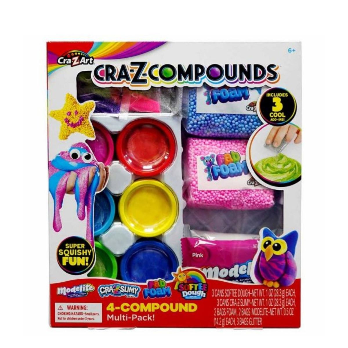 CRA Z ART - Set De Masas Squishy