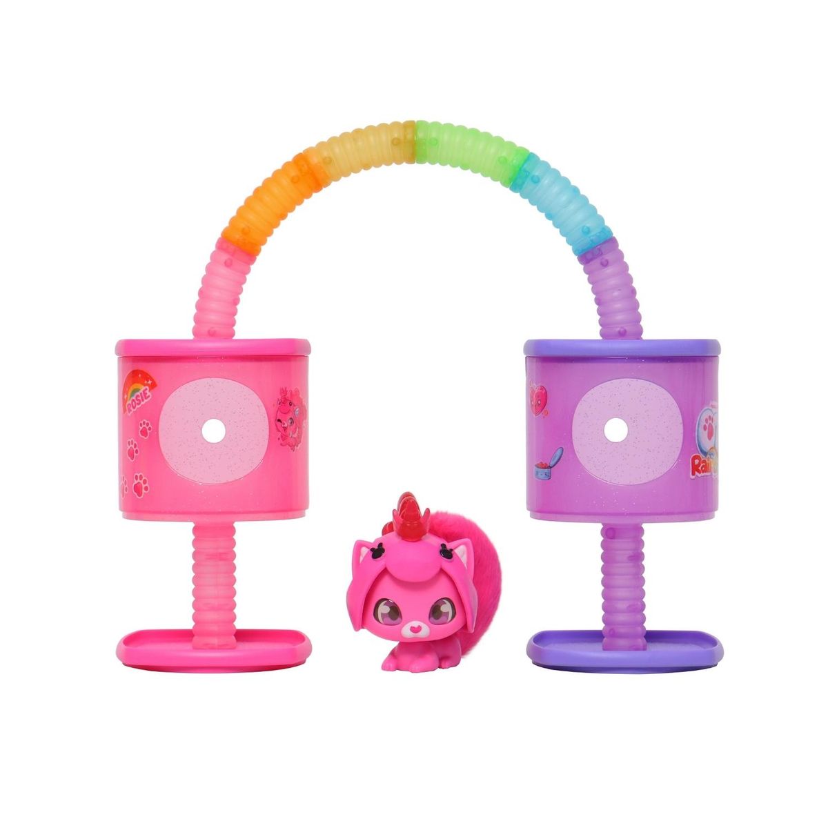 QT KITTIES - Figura Kitties Rainbow Set 2 En 1