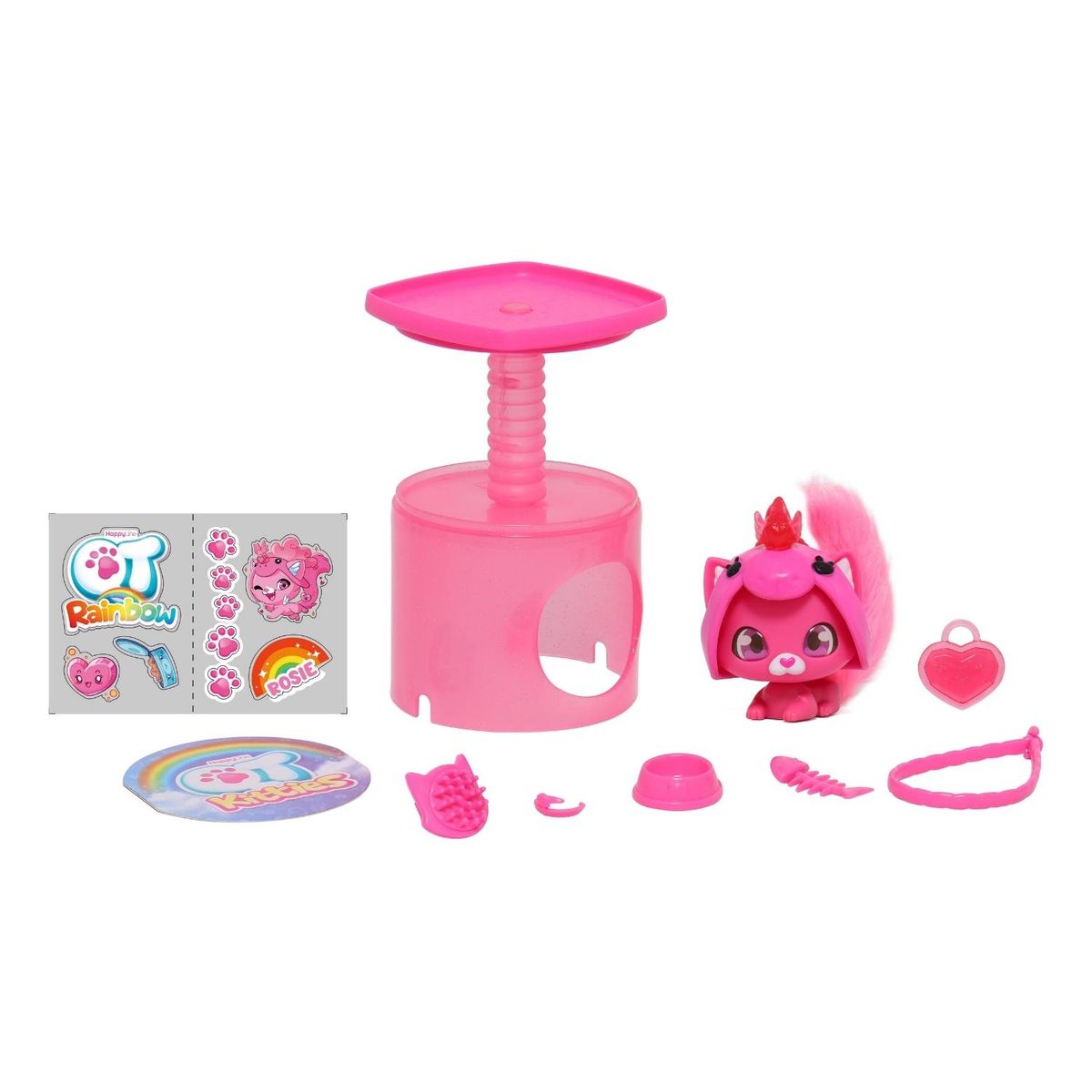 QT KITTIES - Figuras Kitties Rainbow