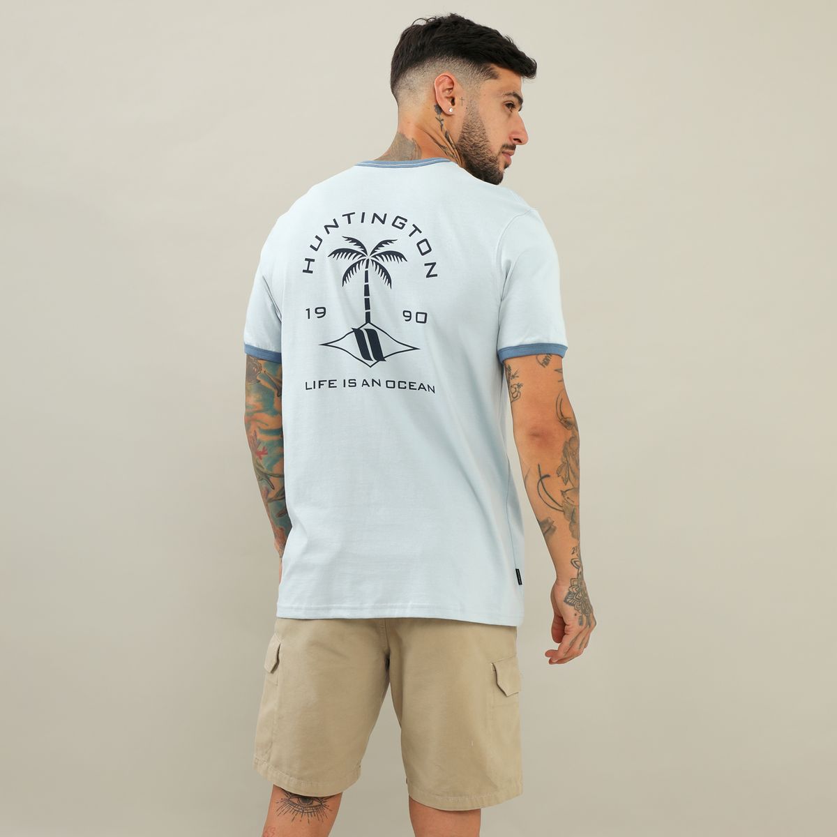 HUNTINGTON - Polo 100% Algodón Casual Hombre Huntington