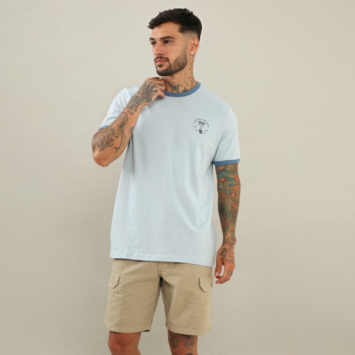 HUNTINGTON - Polo 100% Algodón Casual Hombre Huntington