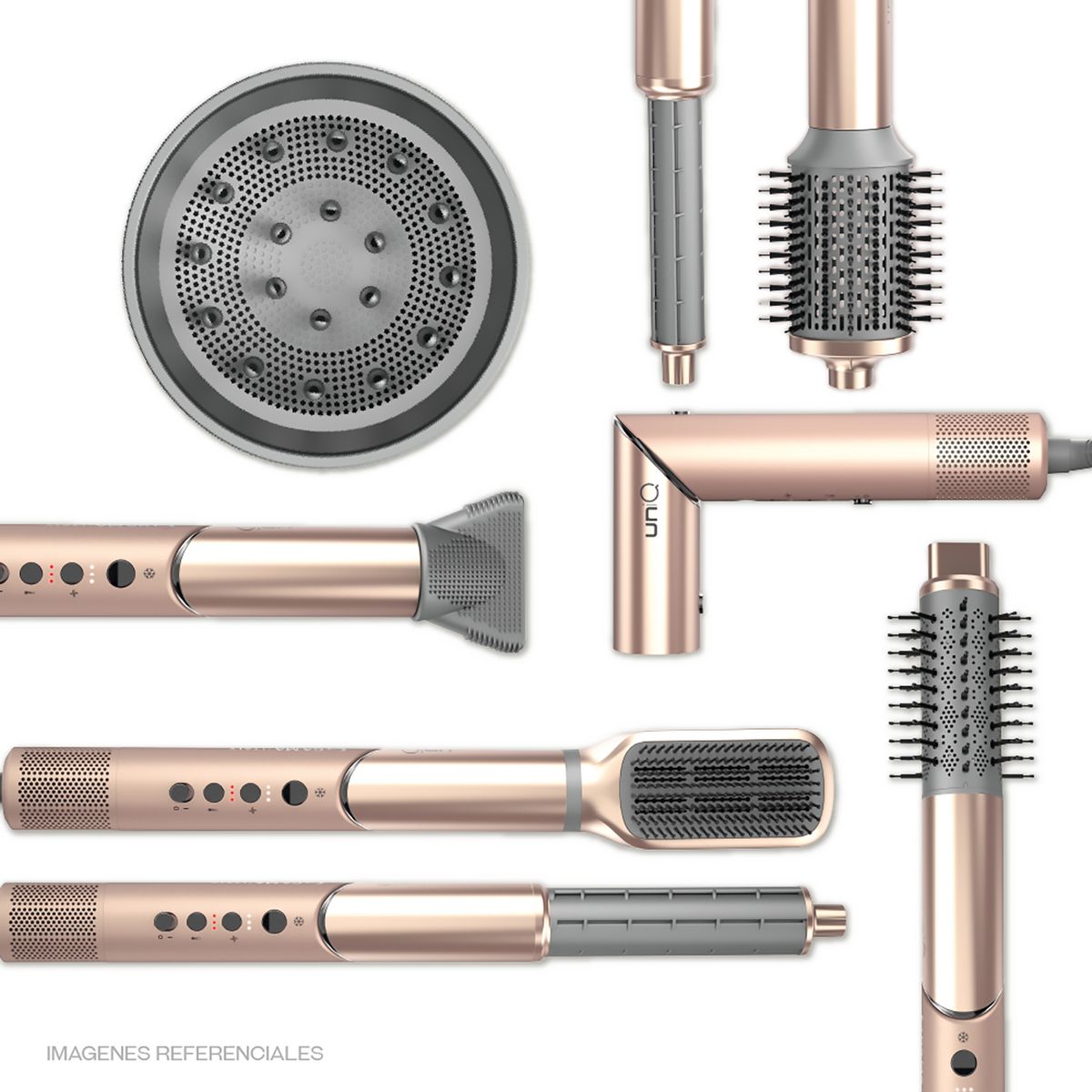 GAMA - Multistyler Gama Uniq Radiant 9 En 1 | Seca, Alisa, Ondula Y Más