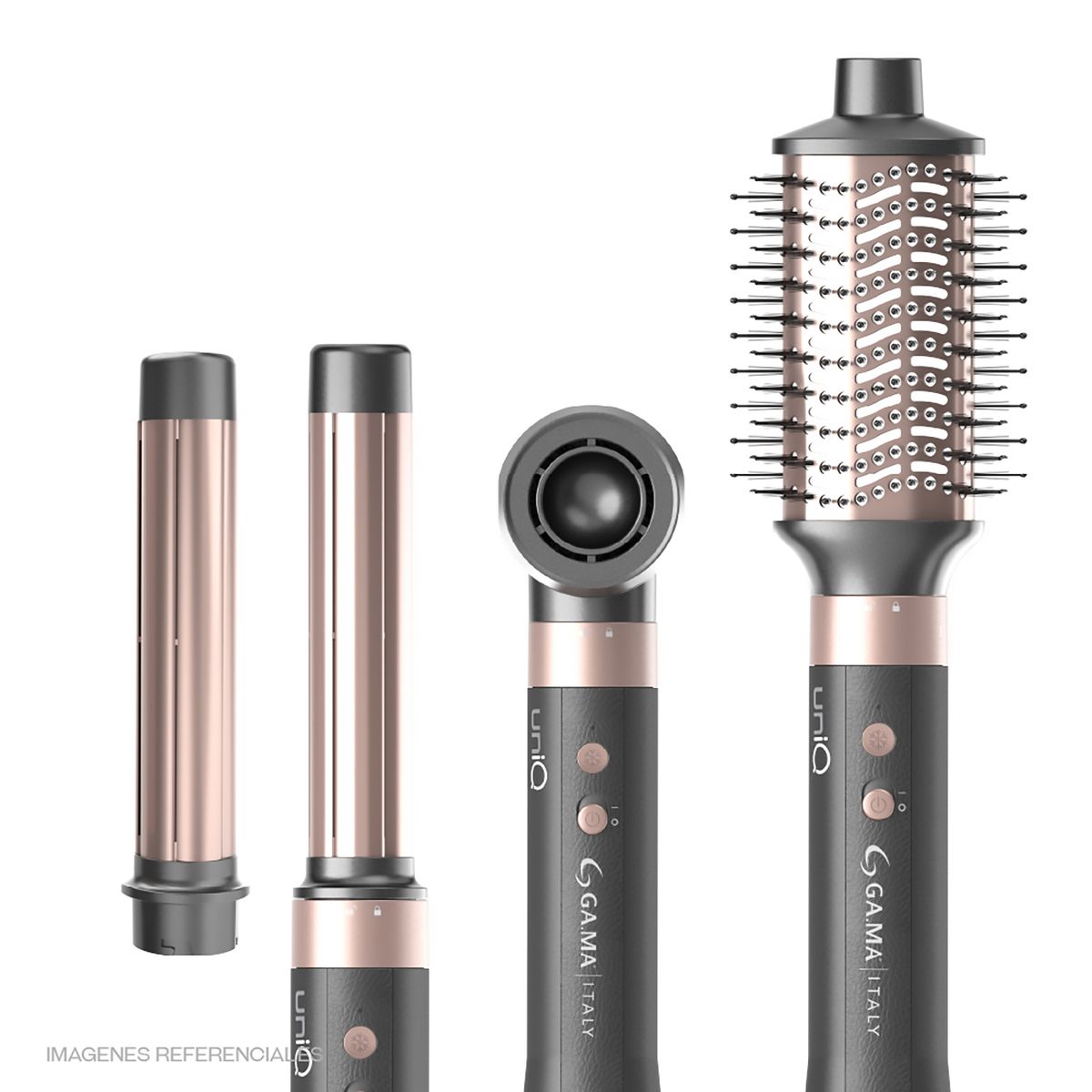 GAMA - Multistyler Gama Uniq Aura 4 En 1 | Seca, Alisa, Ondula Y Más