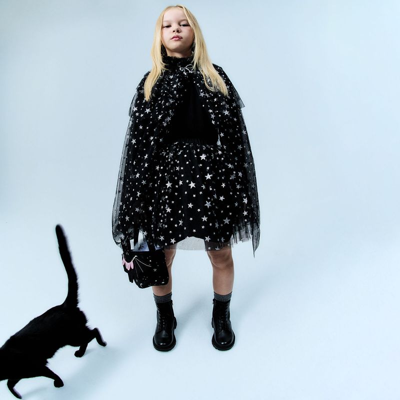 MANGO KIDS - Capa Disfraz Niña Estrellas 