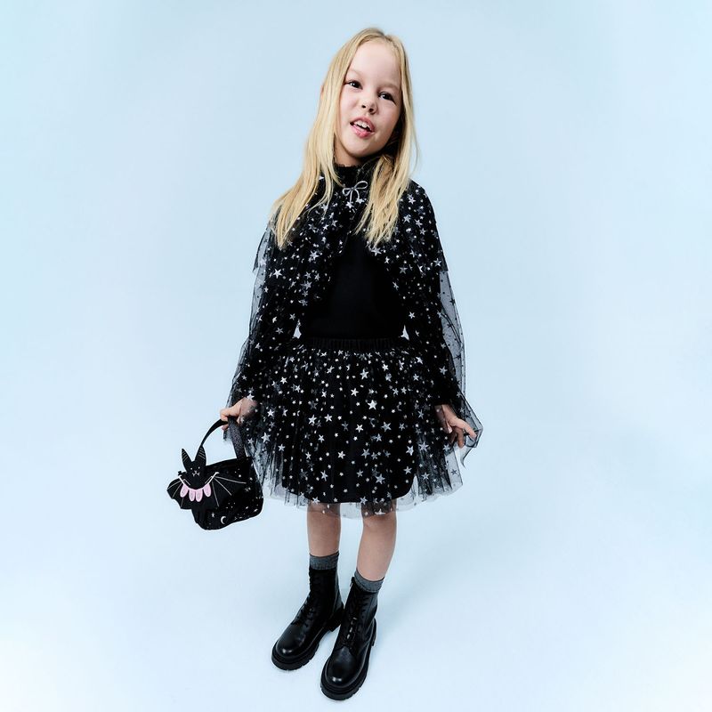 MANGO KIDS - Falda Niña Tul Estrellas