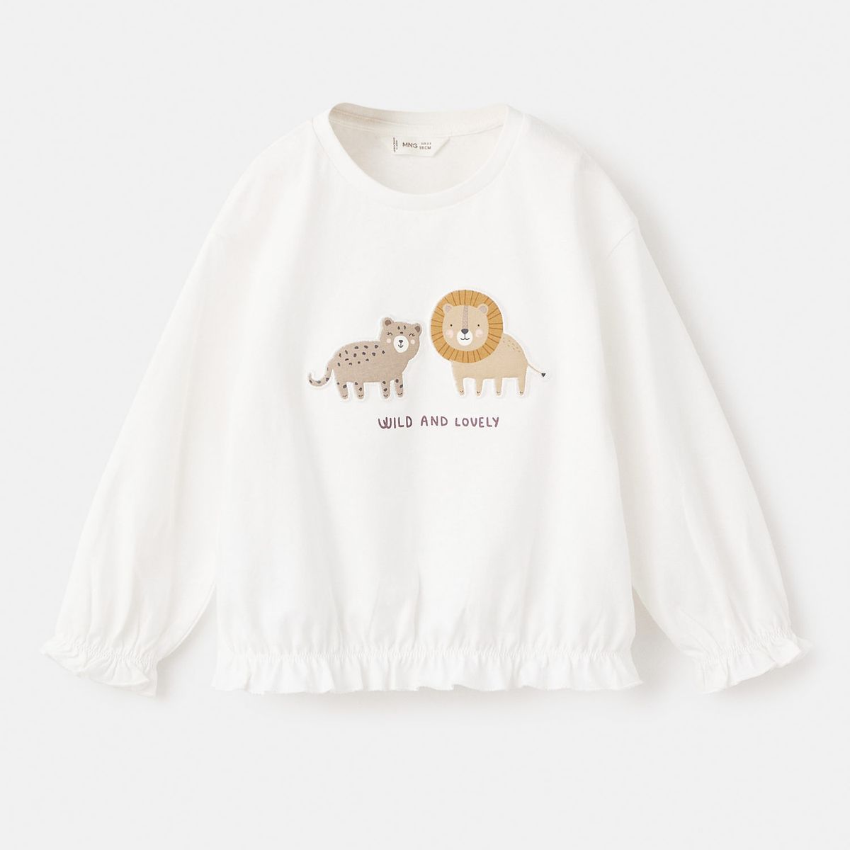 MANGO KIDS - Polo Bebé Niña Manga Larga Algodón Mango Kids