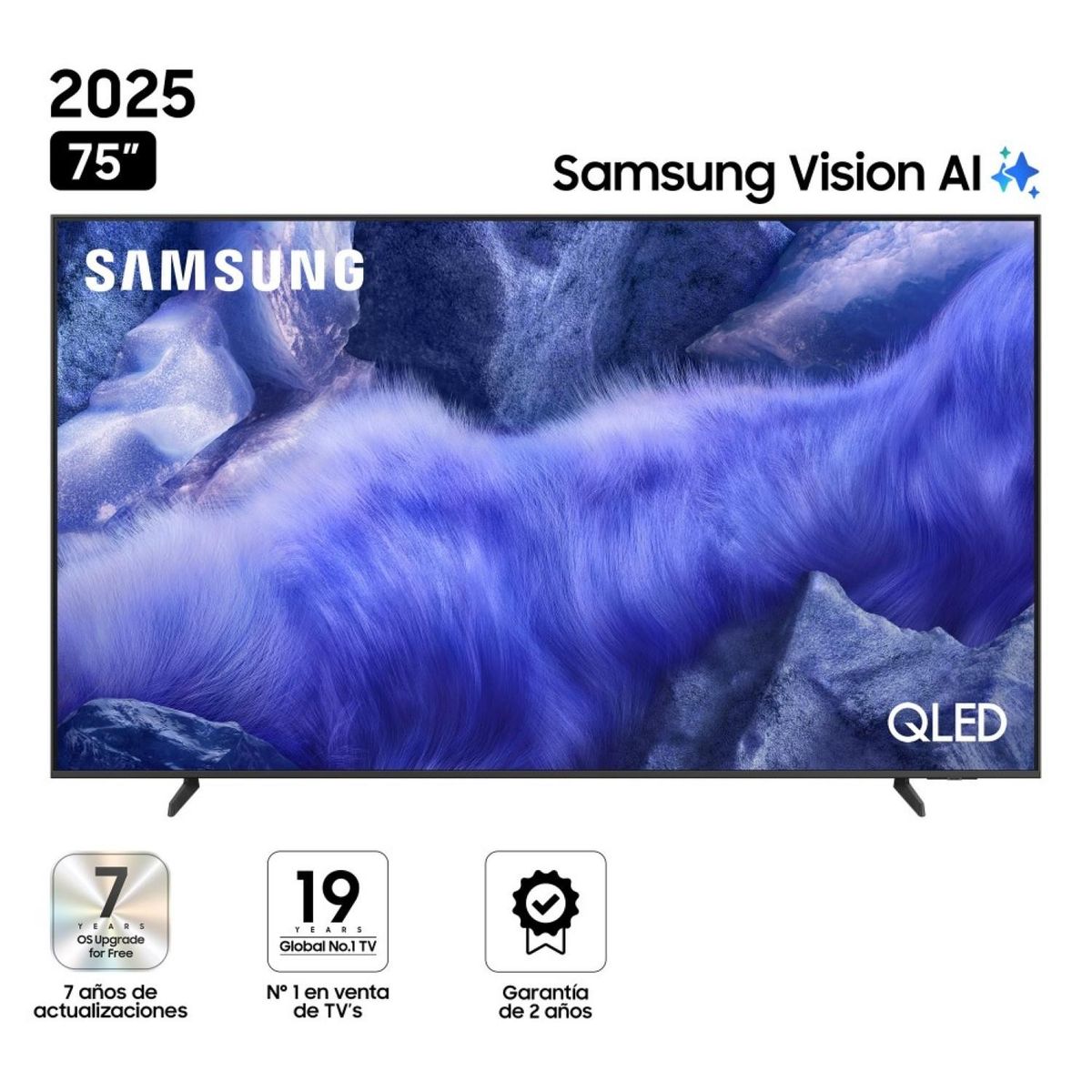 SAMSUNG - Televisor 75" Qled Qef1 Smart Tv (2025) + Soundbar S50b