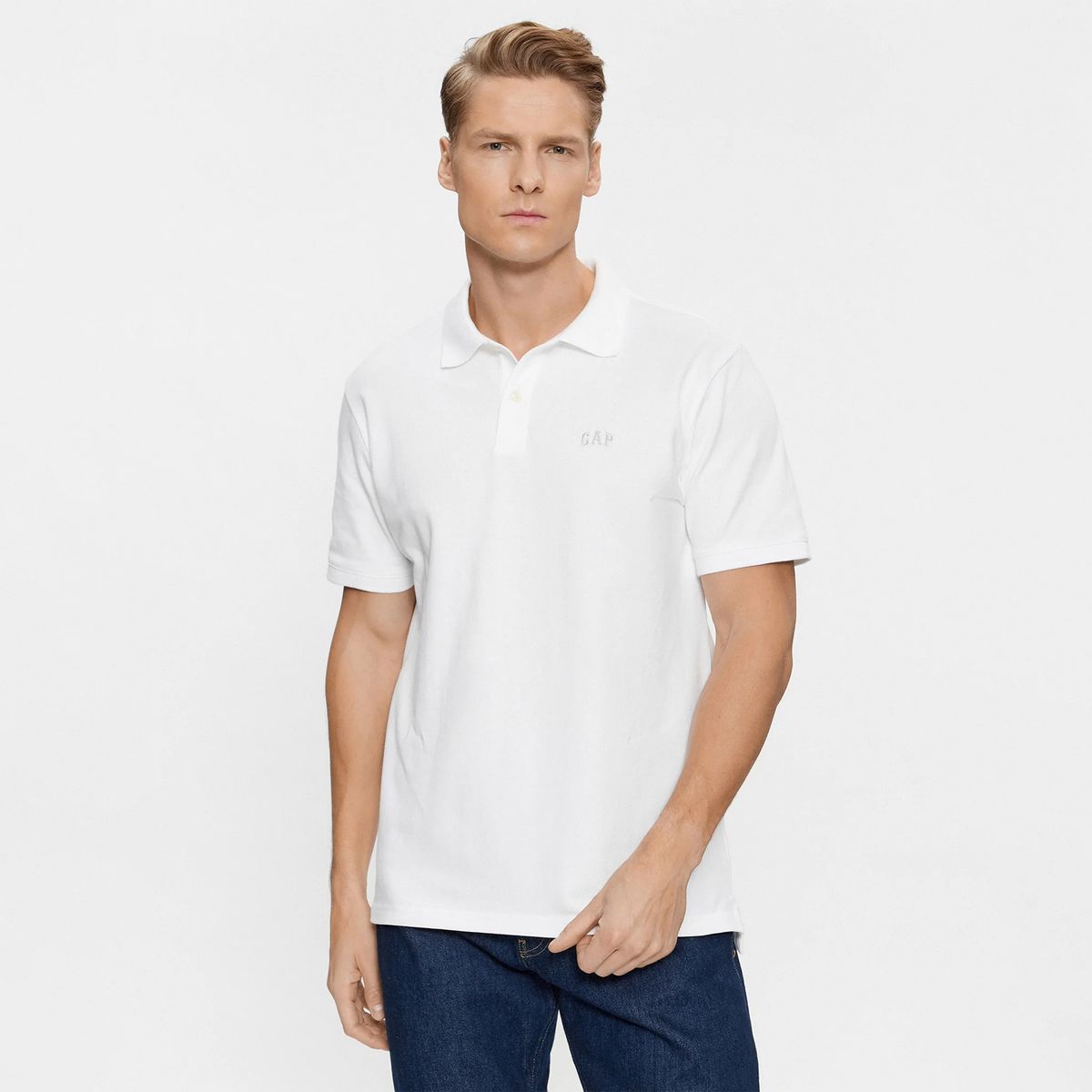 GAP - Polo Piqué Algodón Hombre Gap 