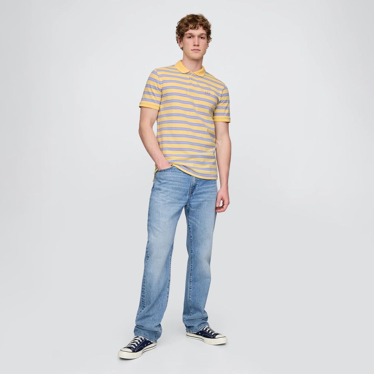 GAP - Polo Piqué Algodón Hombre Gap 