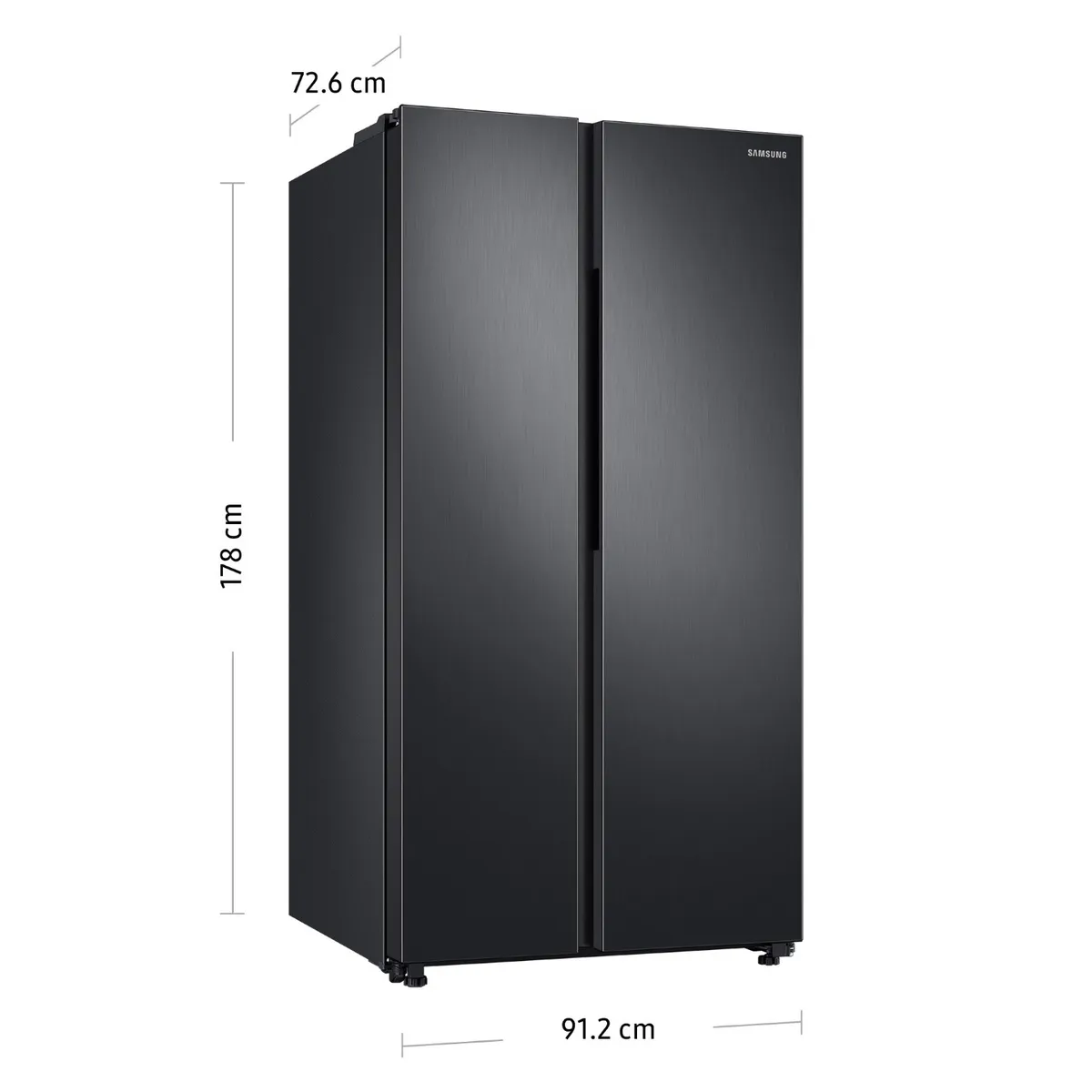 SAMSUNG - Refrigeradora Samsung Side by Side 638Lt RS64T5B00B1