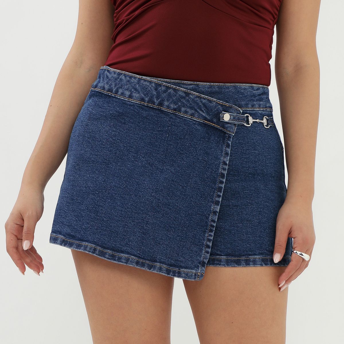 MOSSIMO - Falda Short Mujer Mossimo