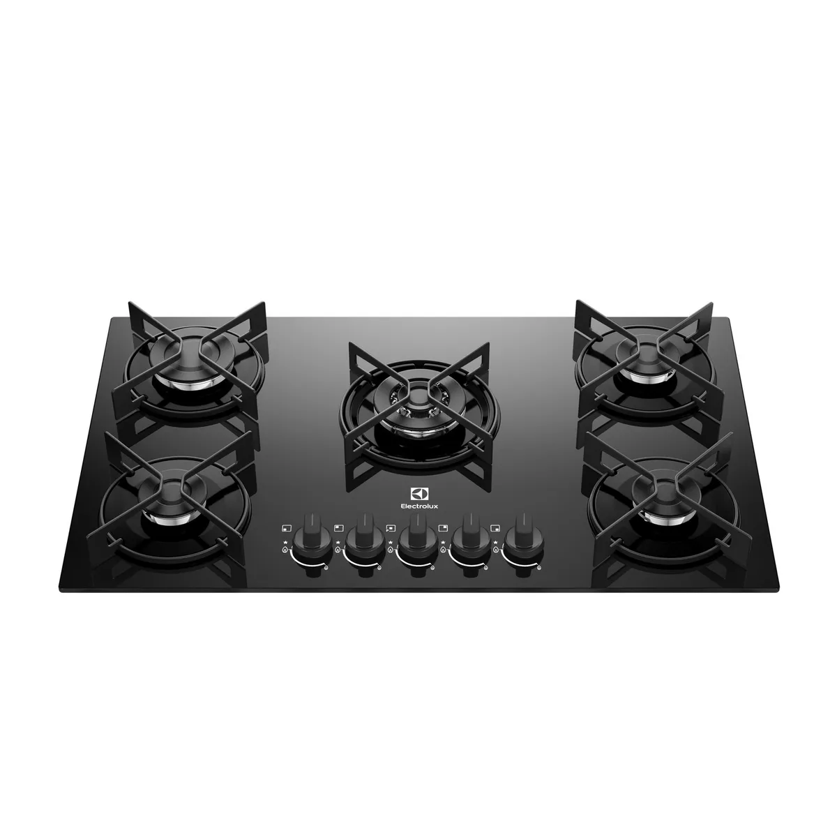 Electrolux - Encimera Empotrable Gas 5q Triple Llamna 75cm Vn Ke5gt