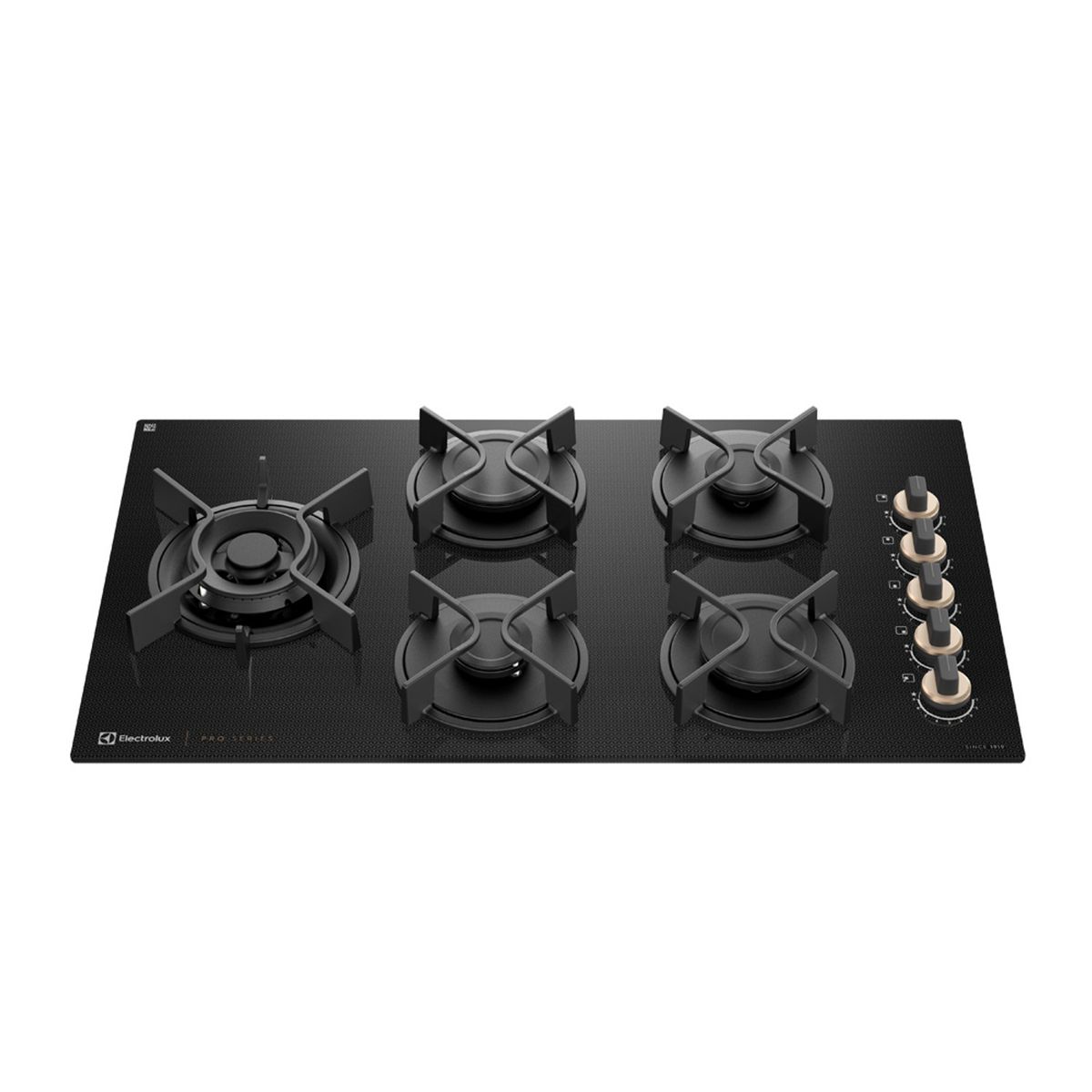 Electrolux - Encimera Empotrable Gas 5q Triple Llamna 75cm Vn Ke5ps